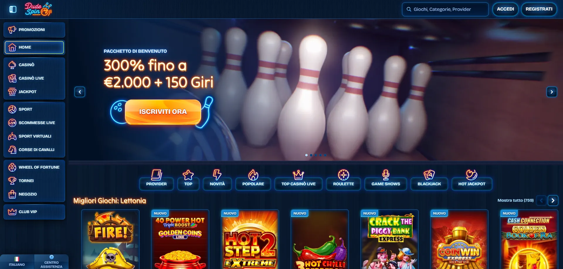 Dudespin Casino mirror 1 — accesso alternativo al sito ufficiale